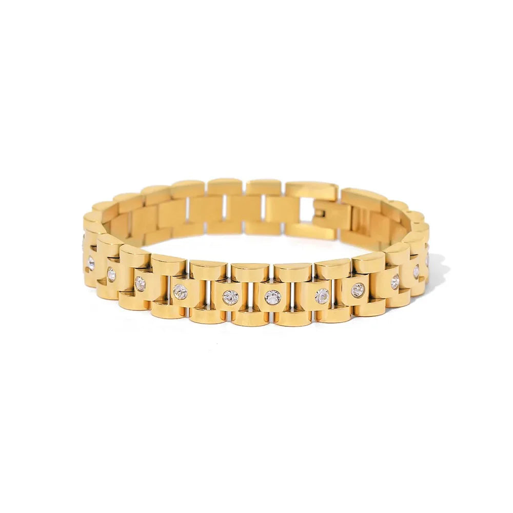 Diamond schakel armband