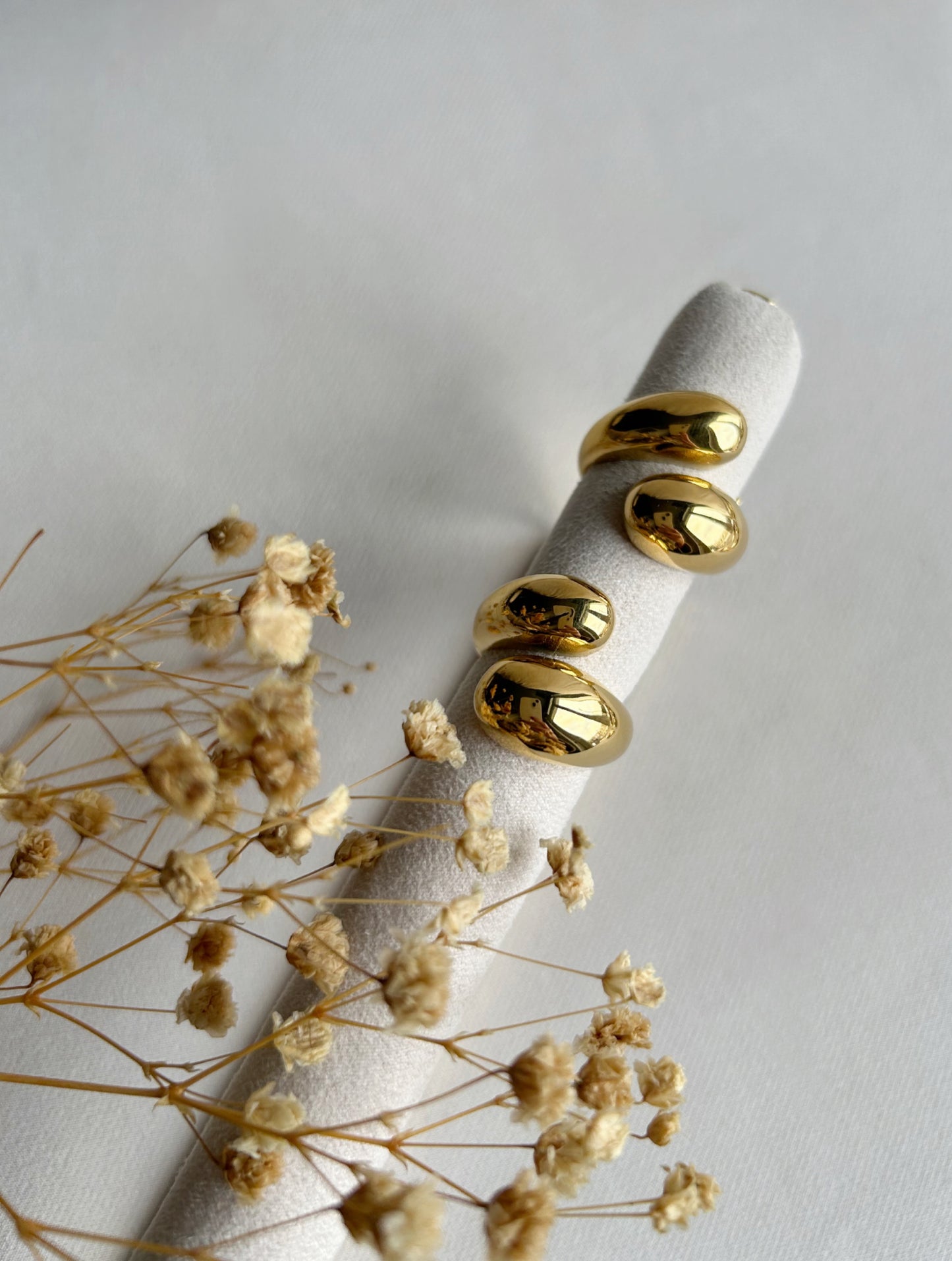 Statement ring goud