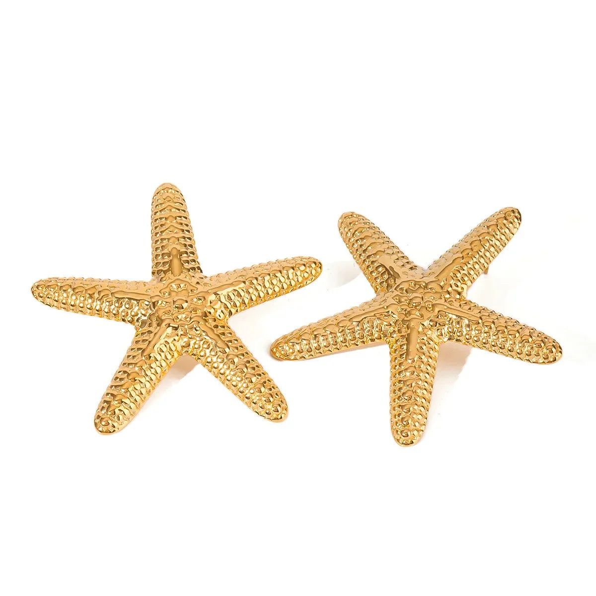 Beach star oorbellen