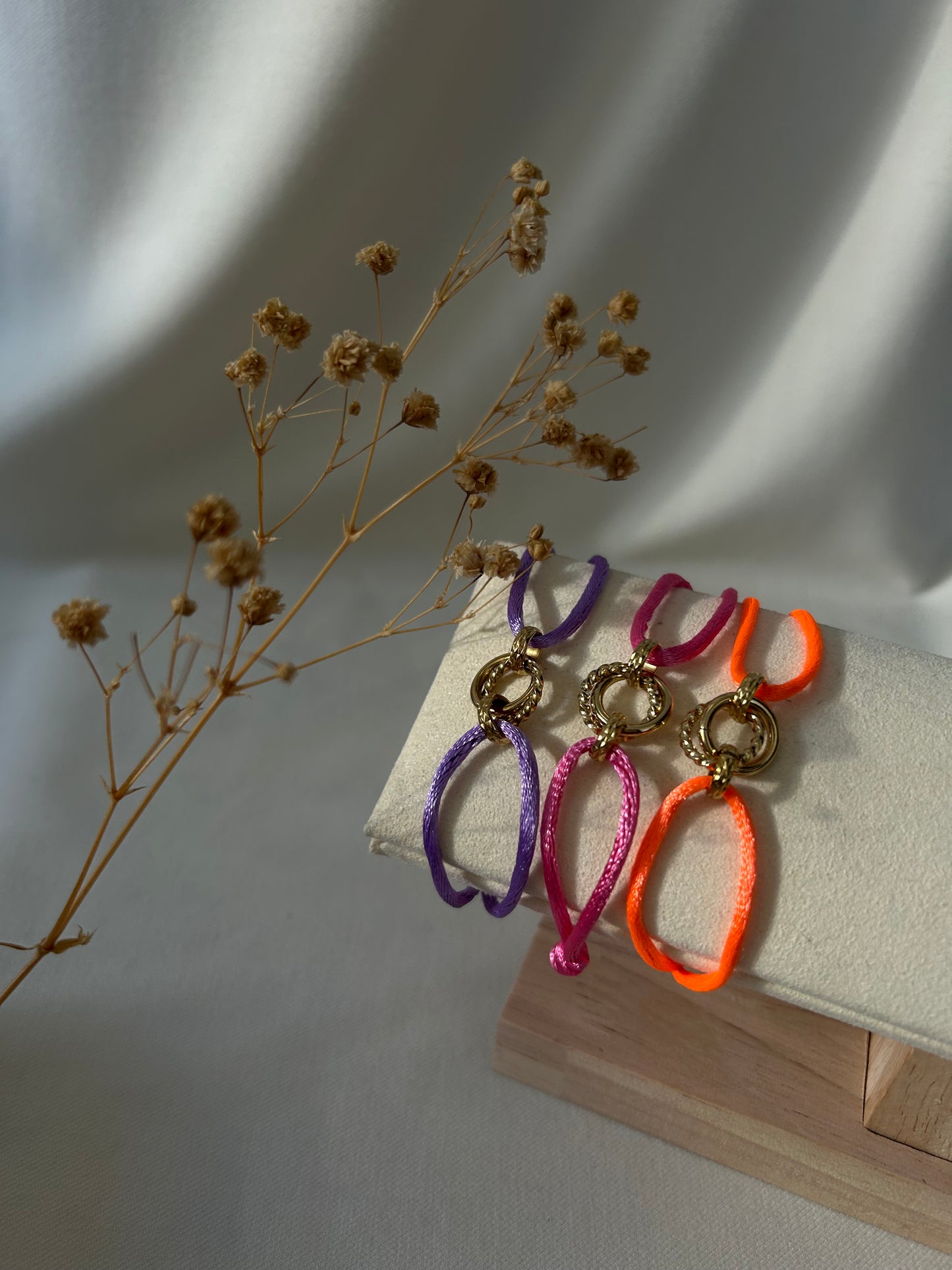 Charlies armband cirkel lila