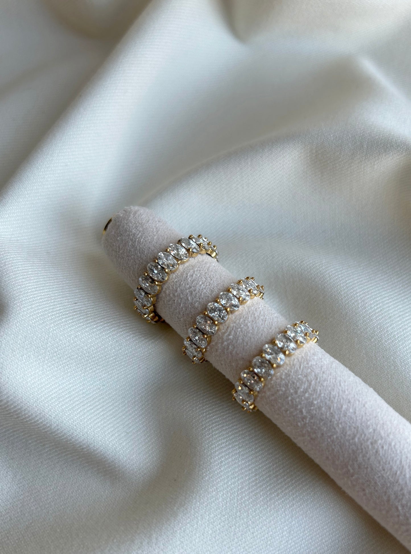Diamond ring goud