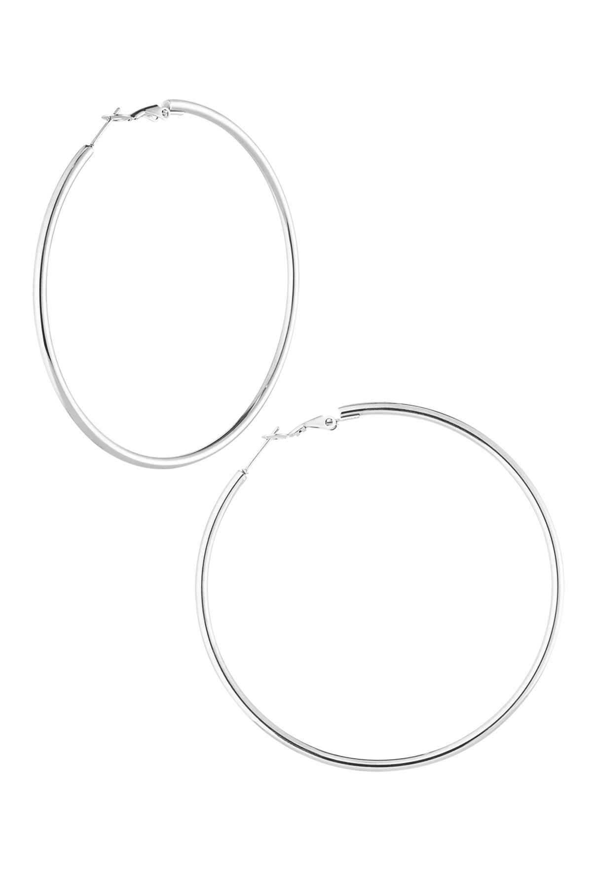 Gigi hoops zilver