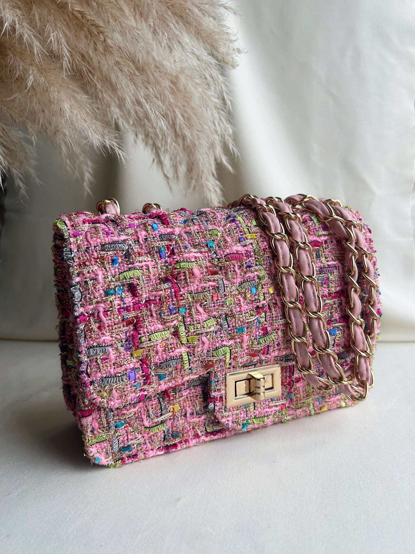 Charlies bag Roze