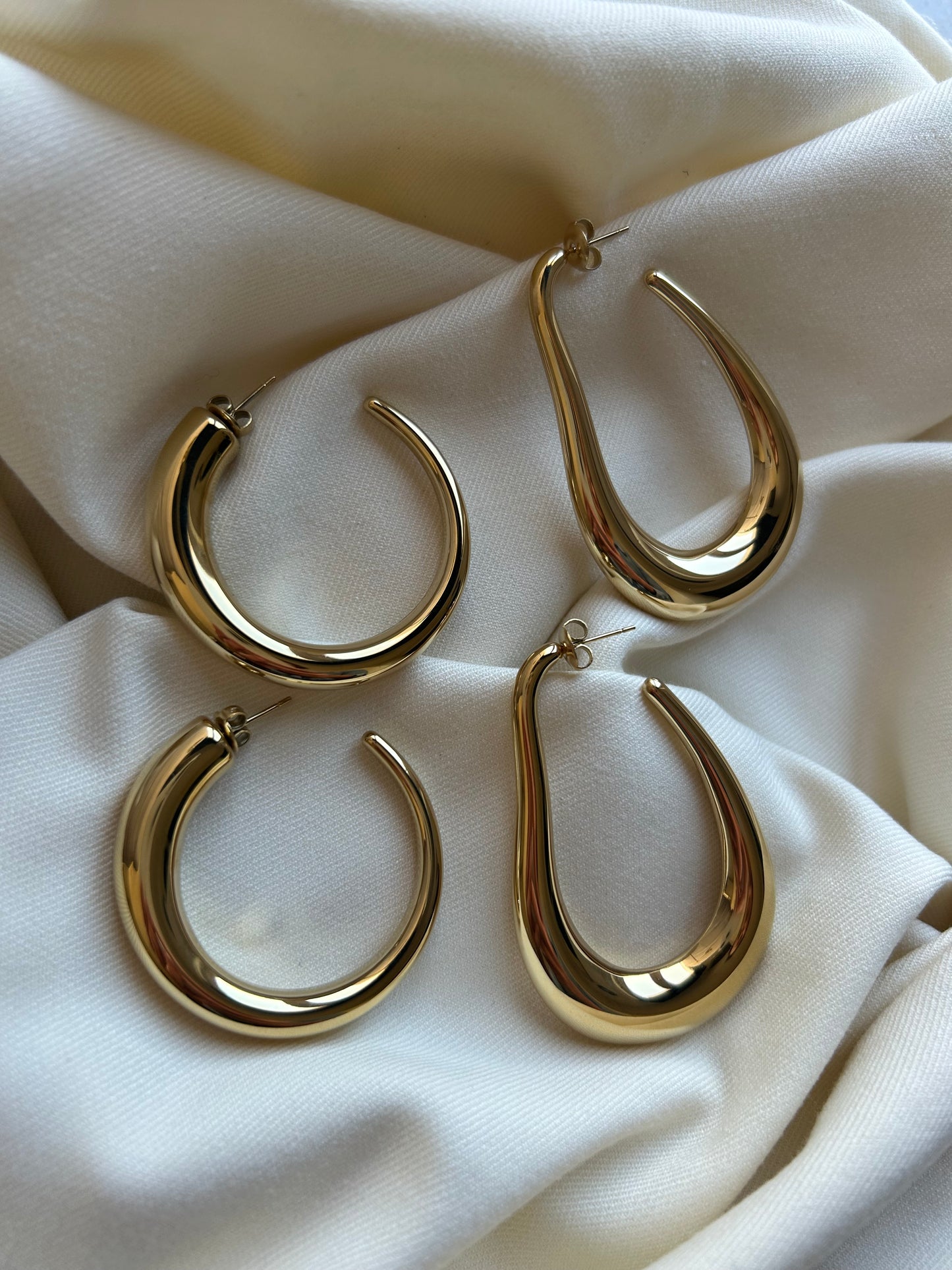 Aimee hoops goud