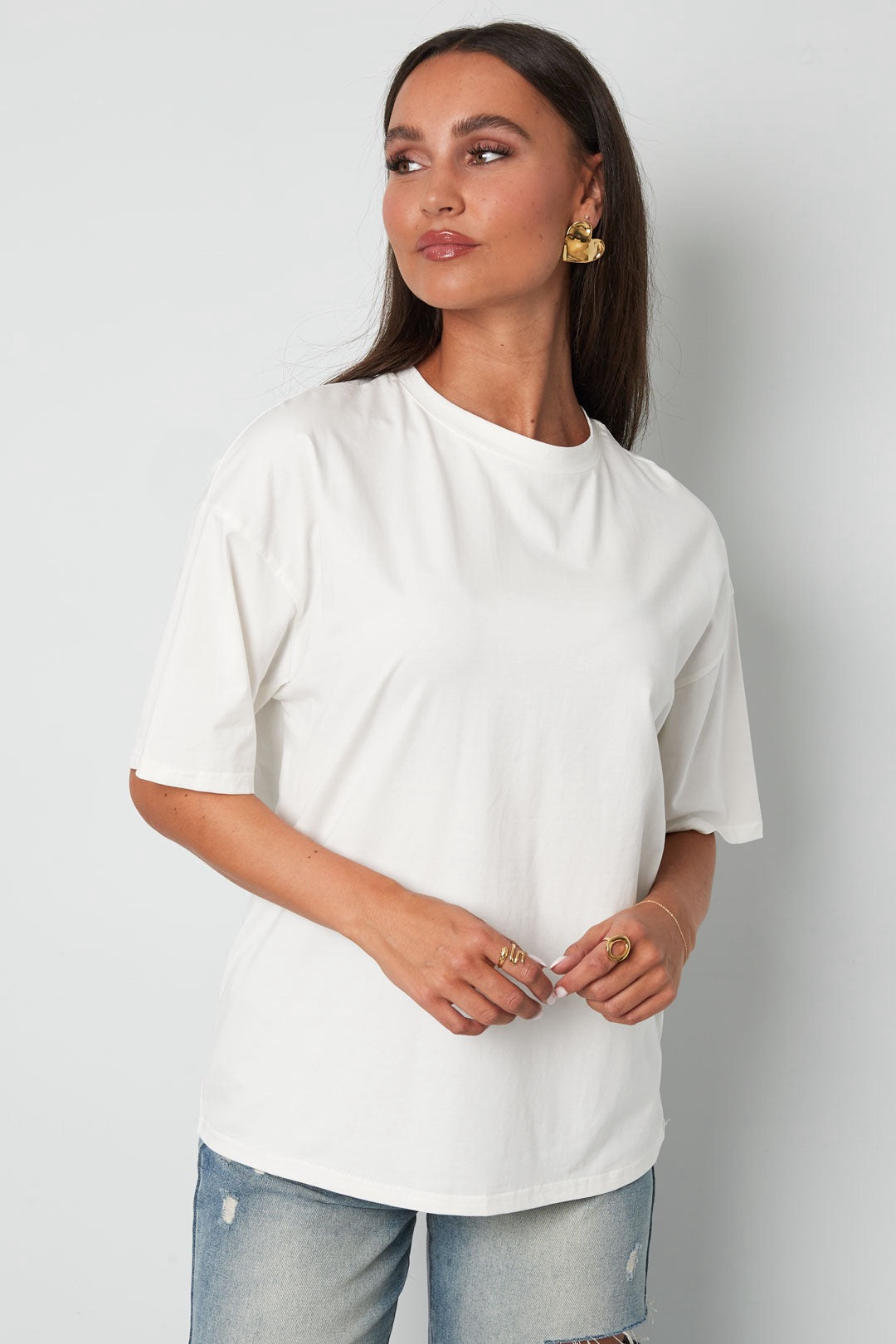 Oversized T-shirt wit
