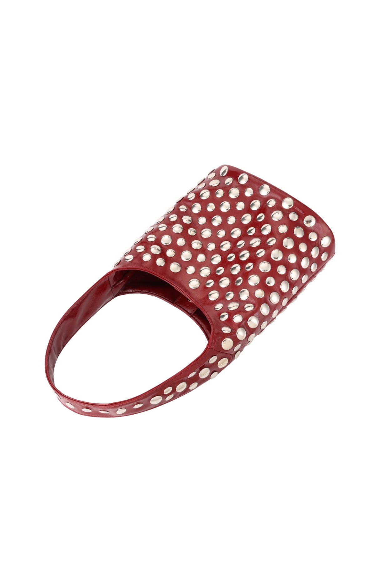 Bowi handtas met studs rood