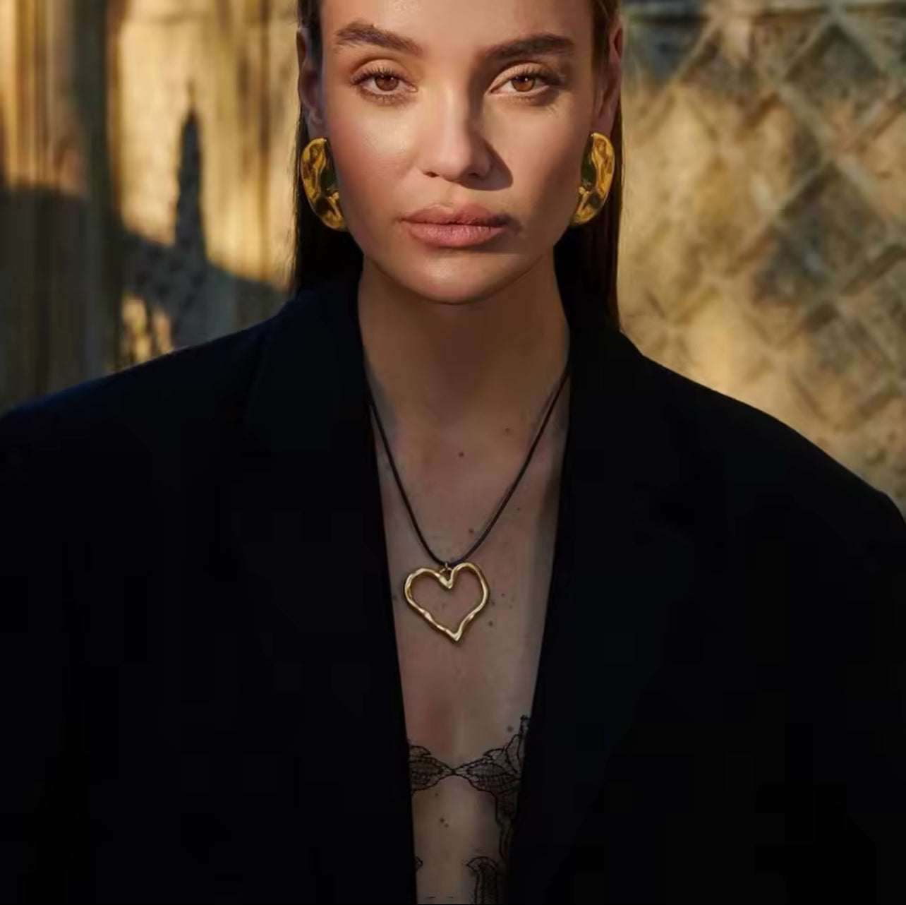 Fay hart ketting goud
