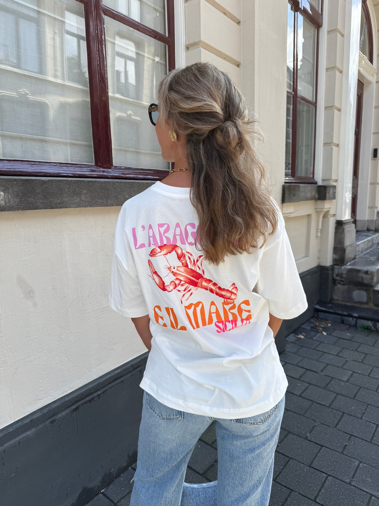 Oversized T-shirt wit