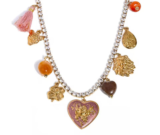 Nora Diamond bedel ketting