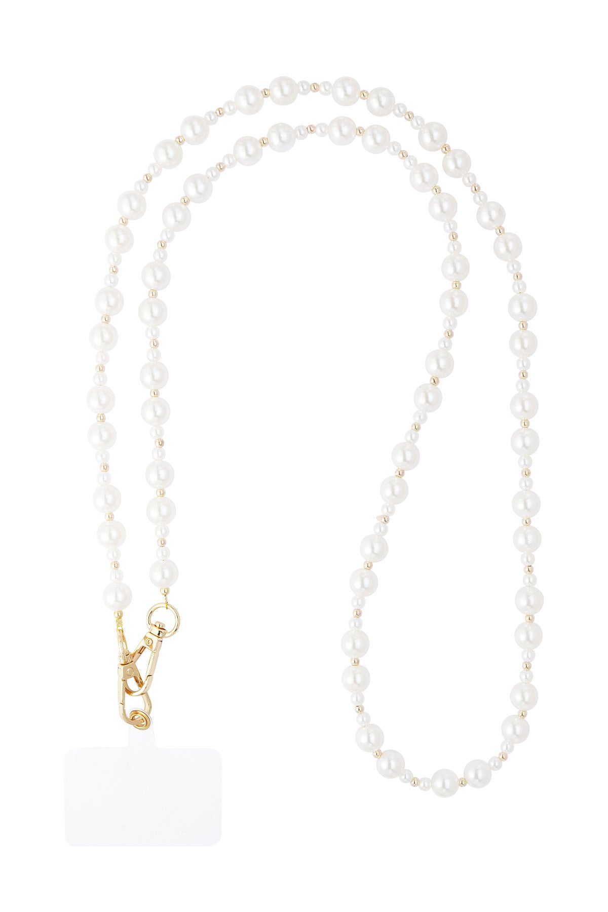 Telefoonkoord lang parel