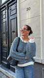 Roxy trui beige/blauw
