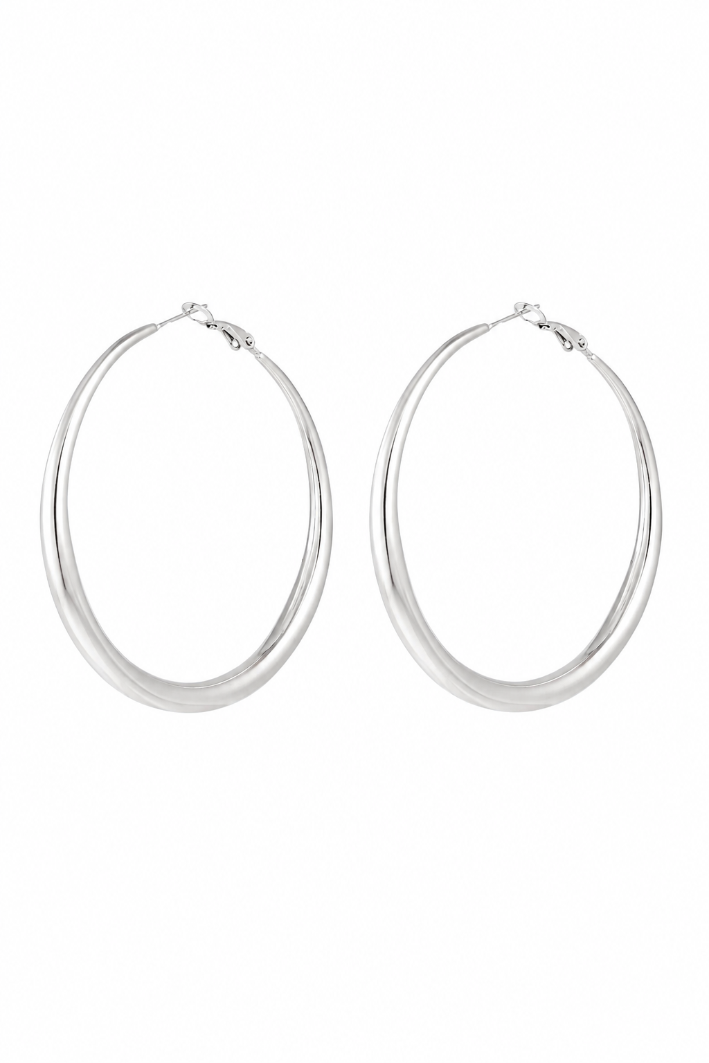 Lisa hoops zilver