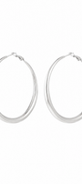 Lisa hoops zilver