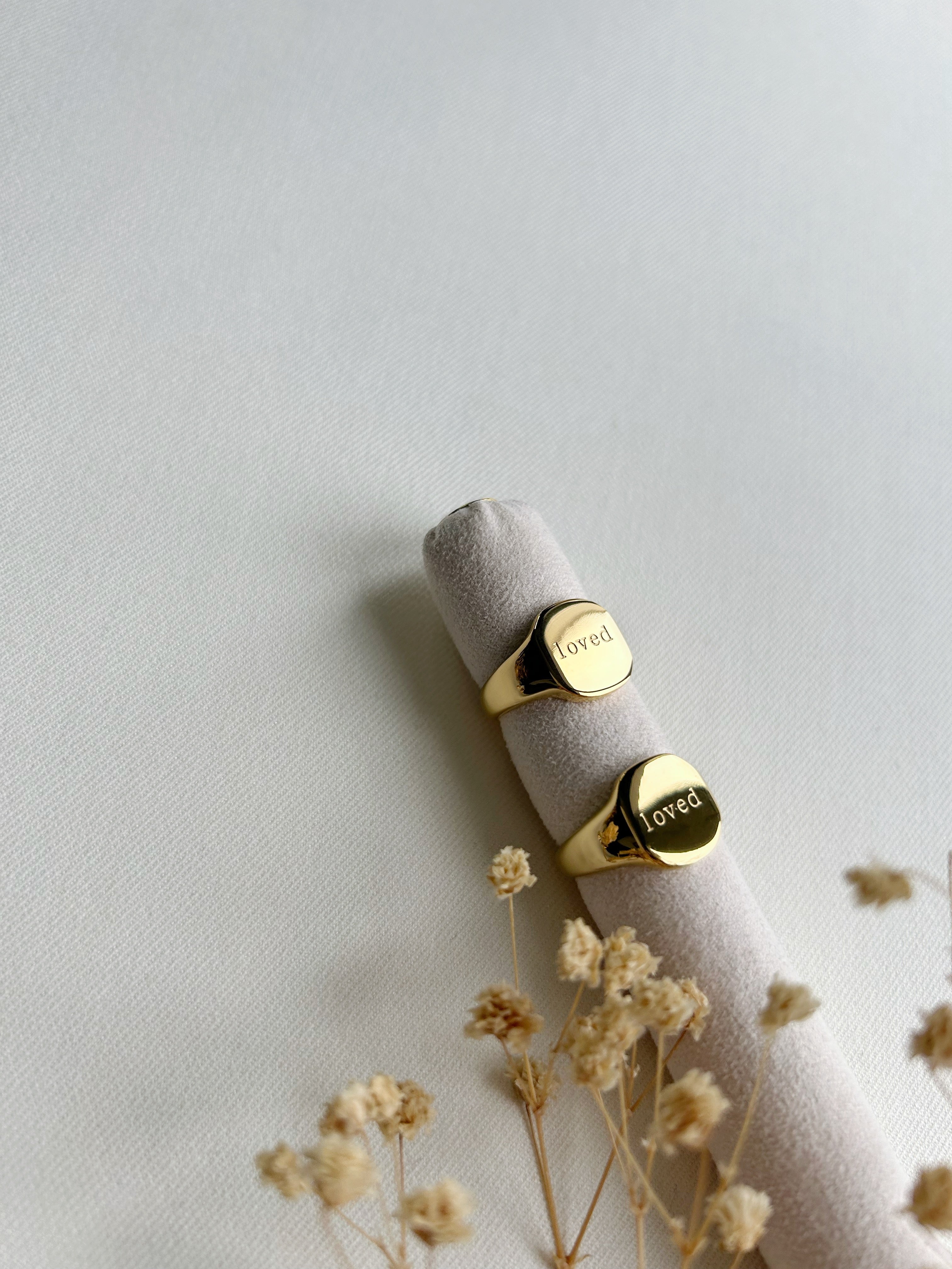 Loved ring goud