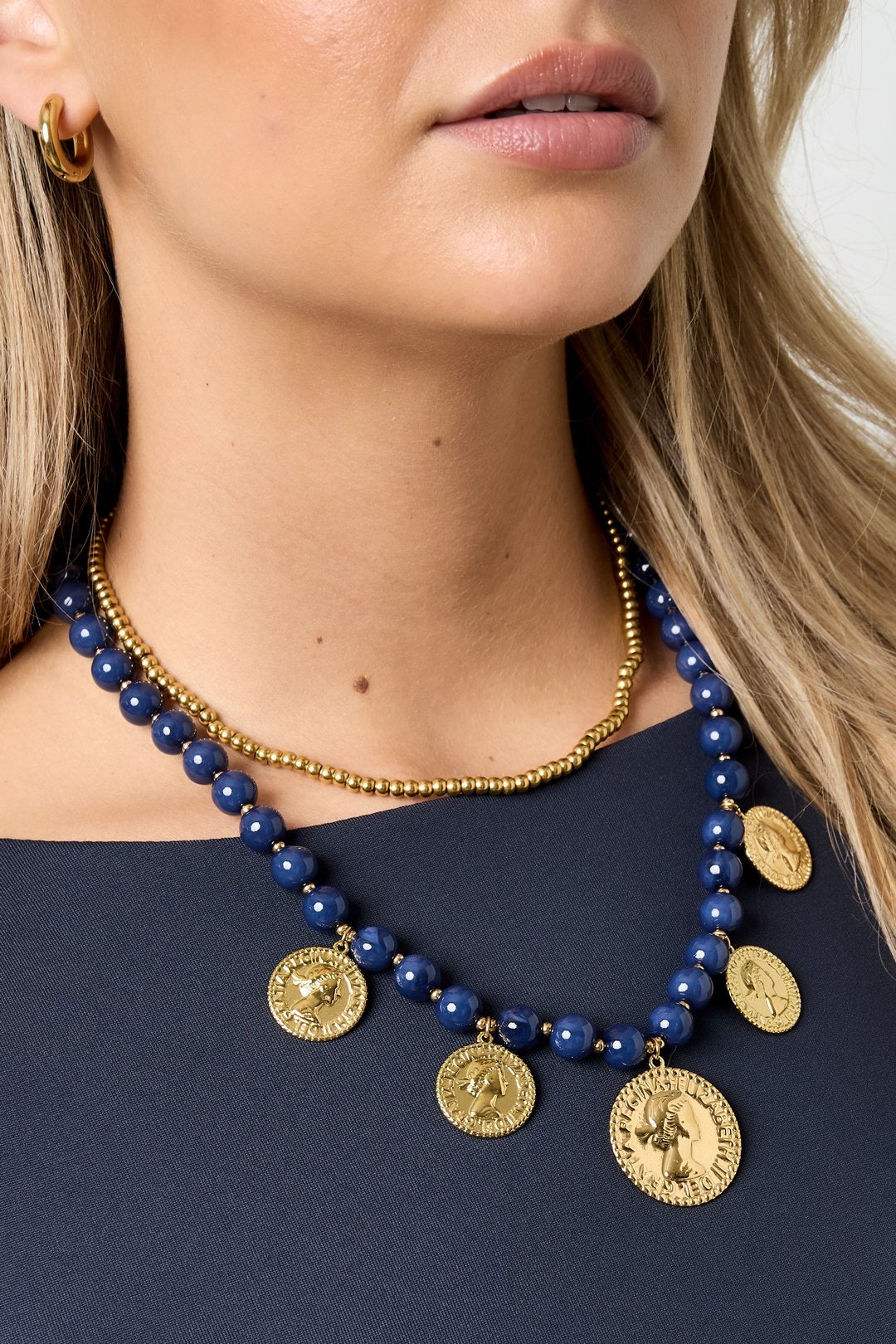 Kelly bedel kralen ketting