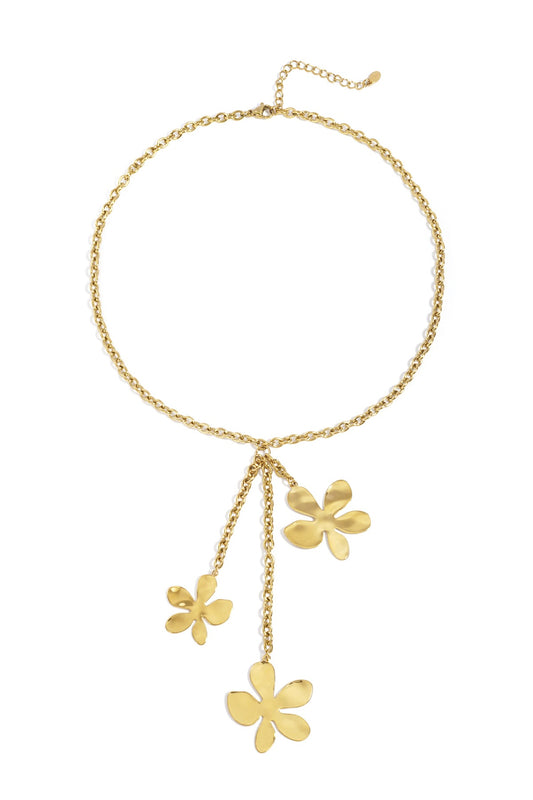 Lora bloem ketting