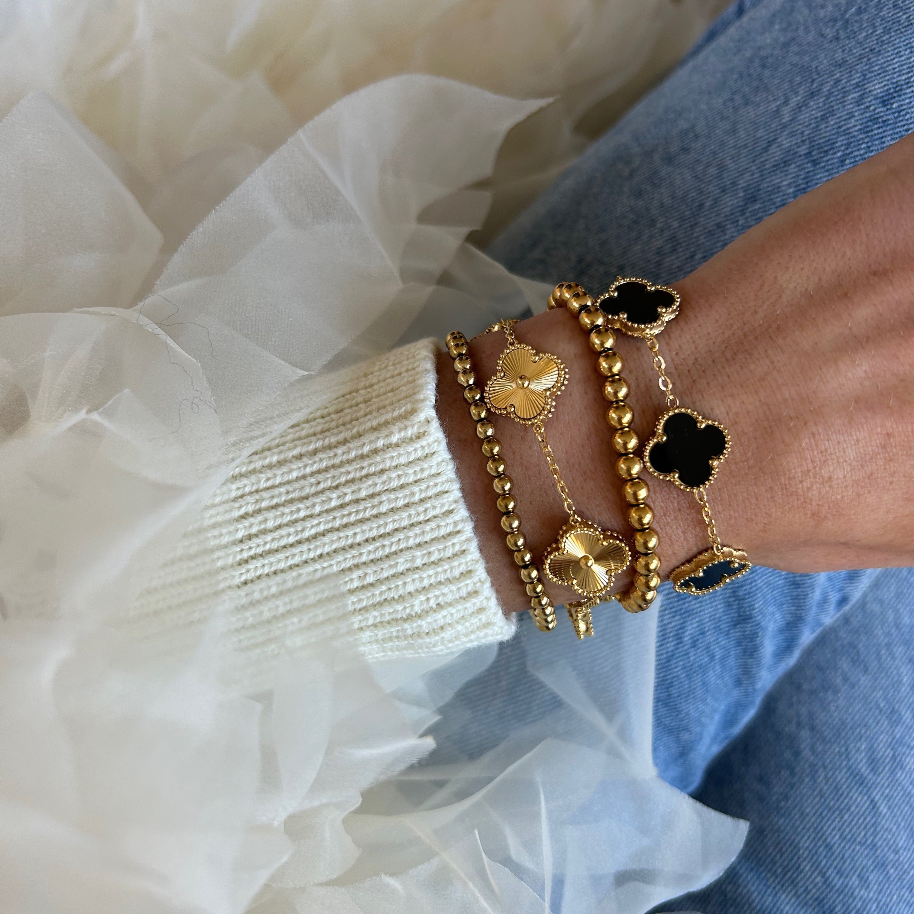 Belle armband goud