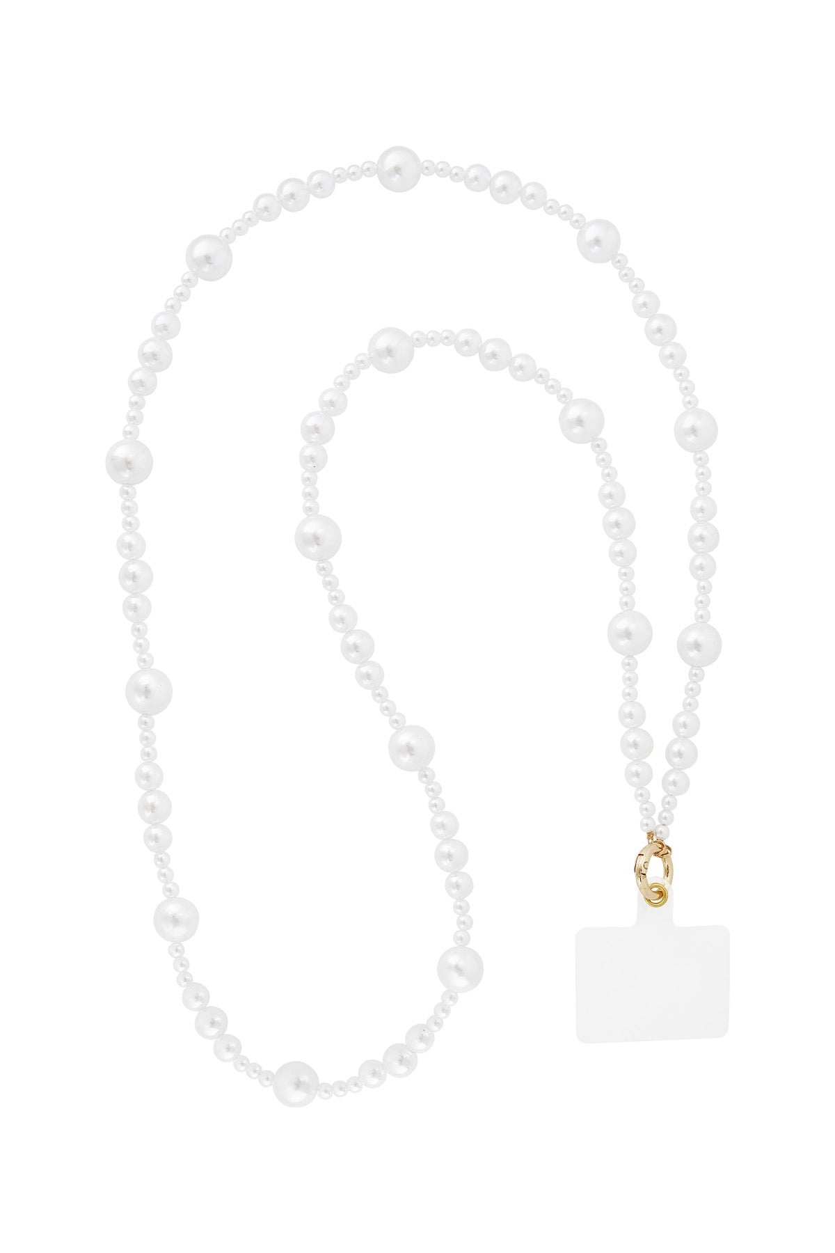 Telefoonkoord lang parel