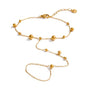 Nova armband bolletjes goud