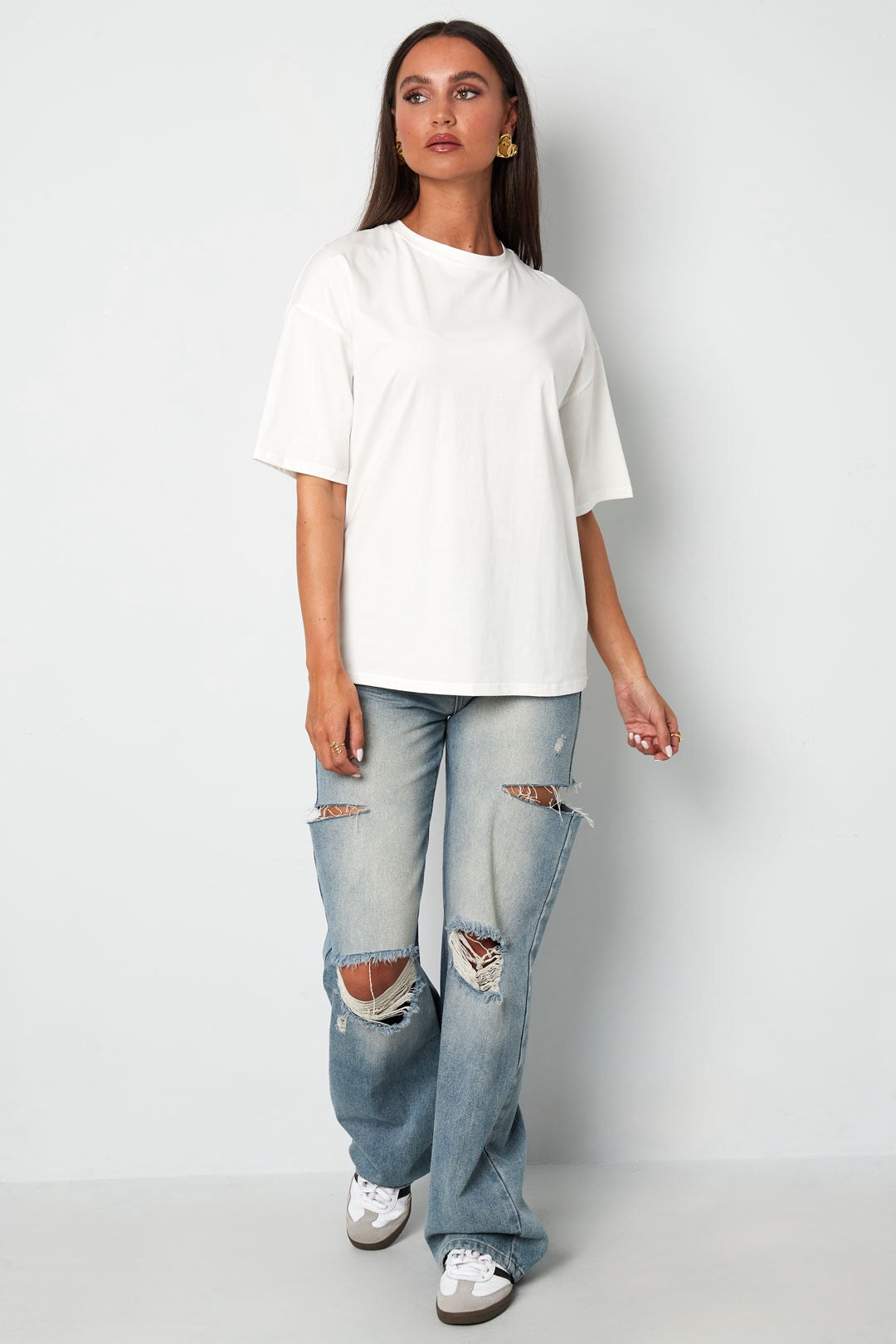 Oversized T-shirt wit