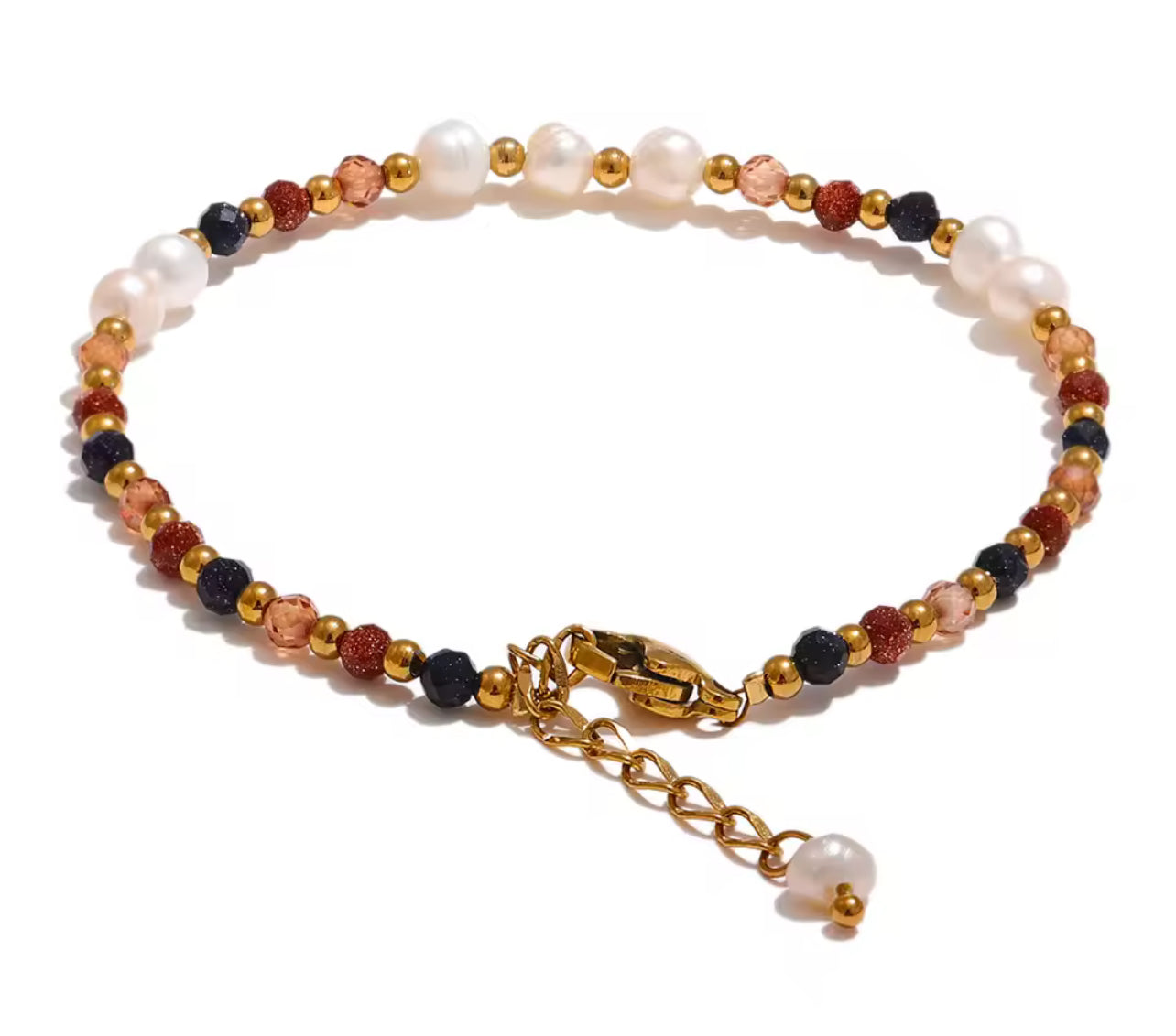 Teddy summer kralen/parel armband
