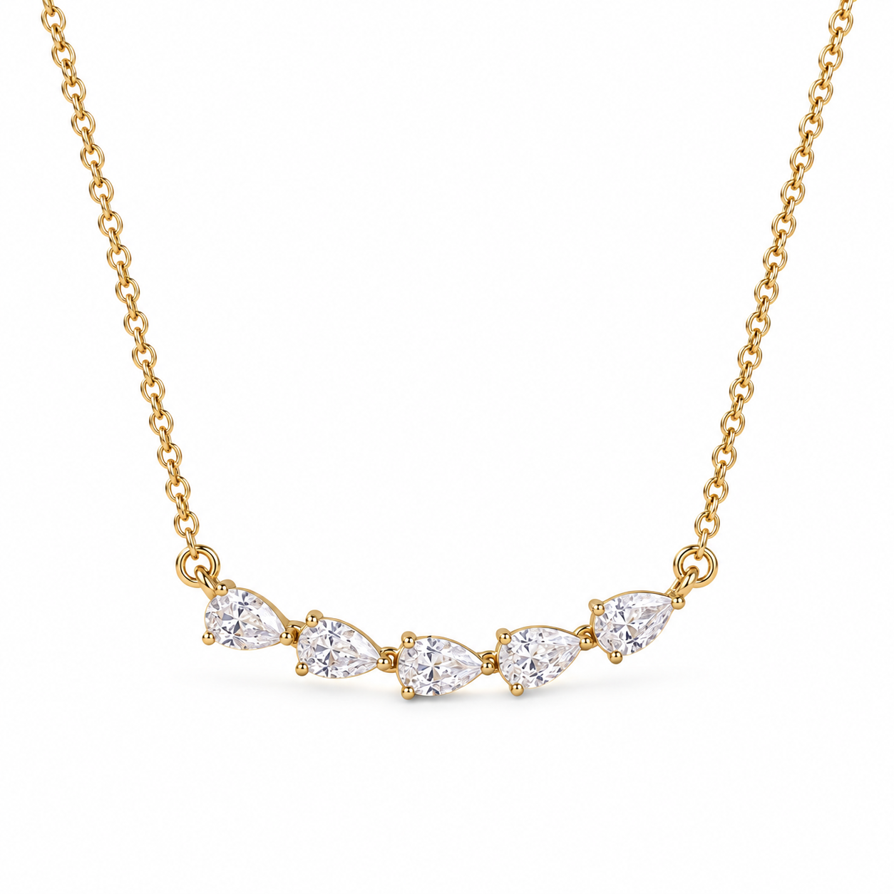 Fally diamond ketting
