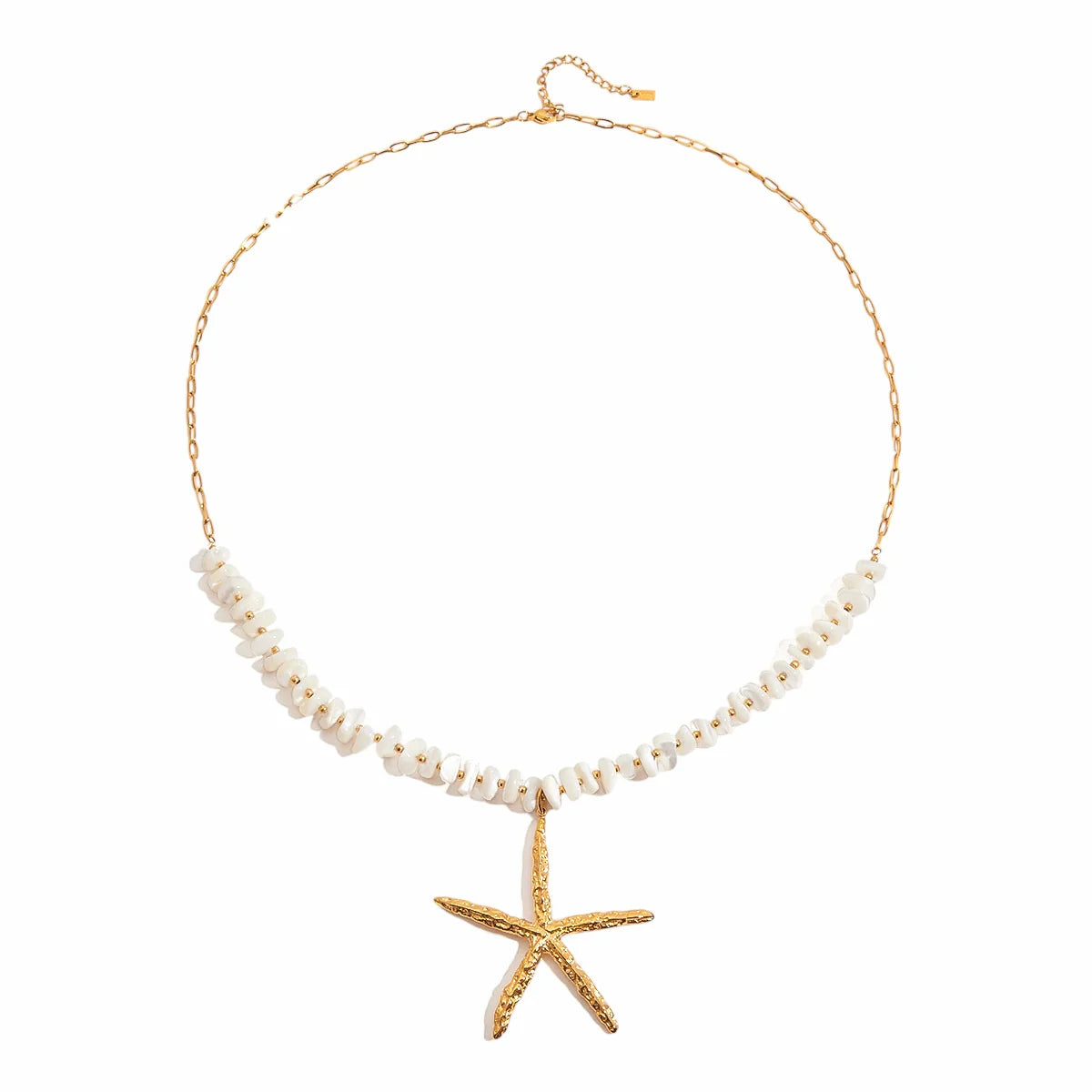 Summer lange ketting met zeester