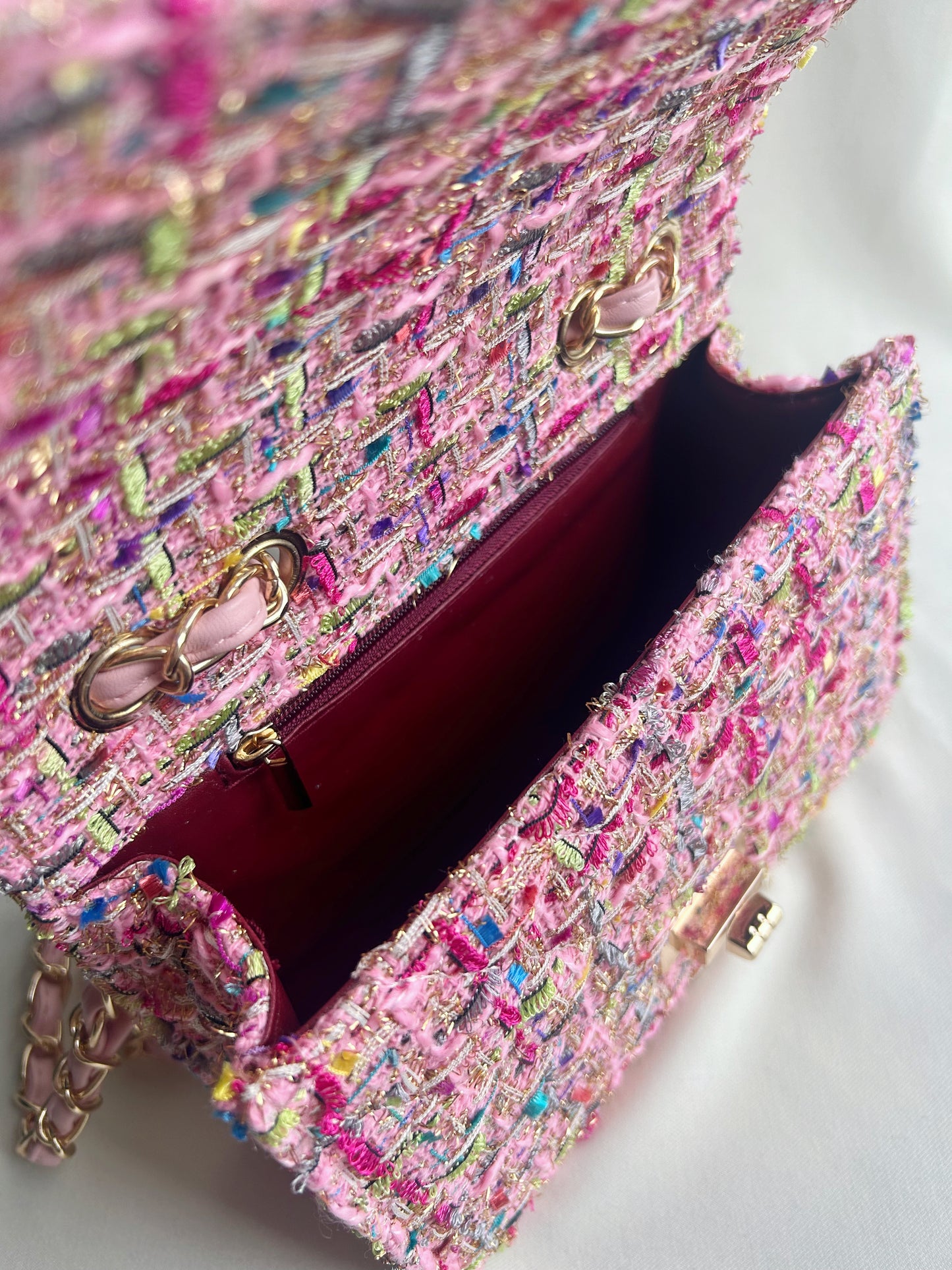 Charlies bag Roze