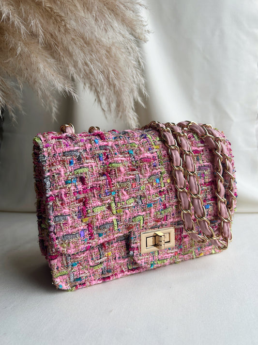 Charlies bag Roze