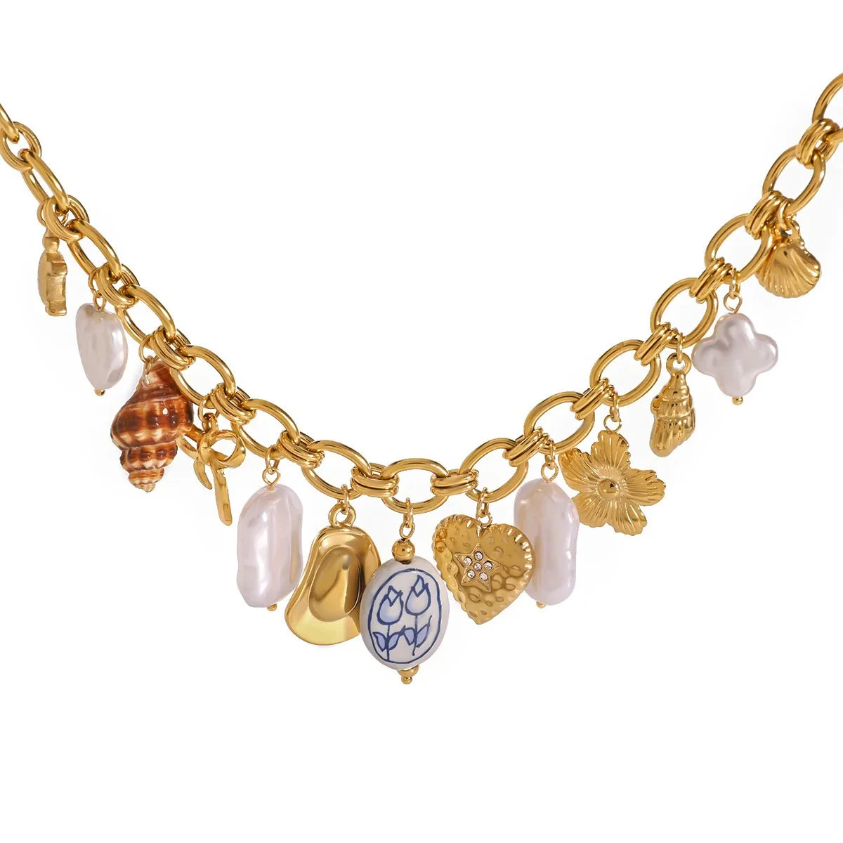 Kikki bedel ketting goud