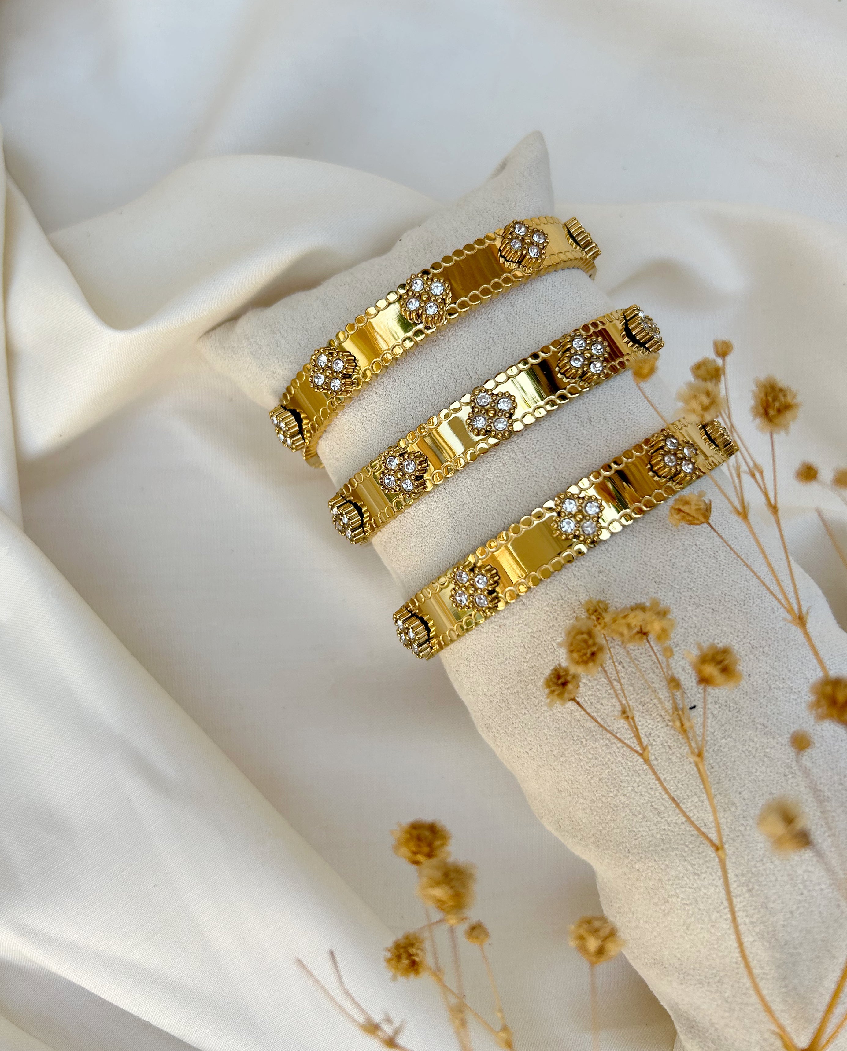 Luna armband goud