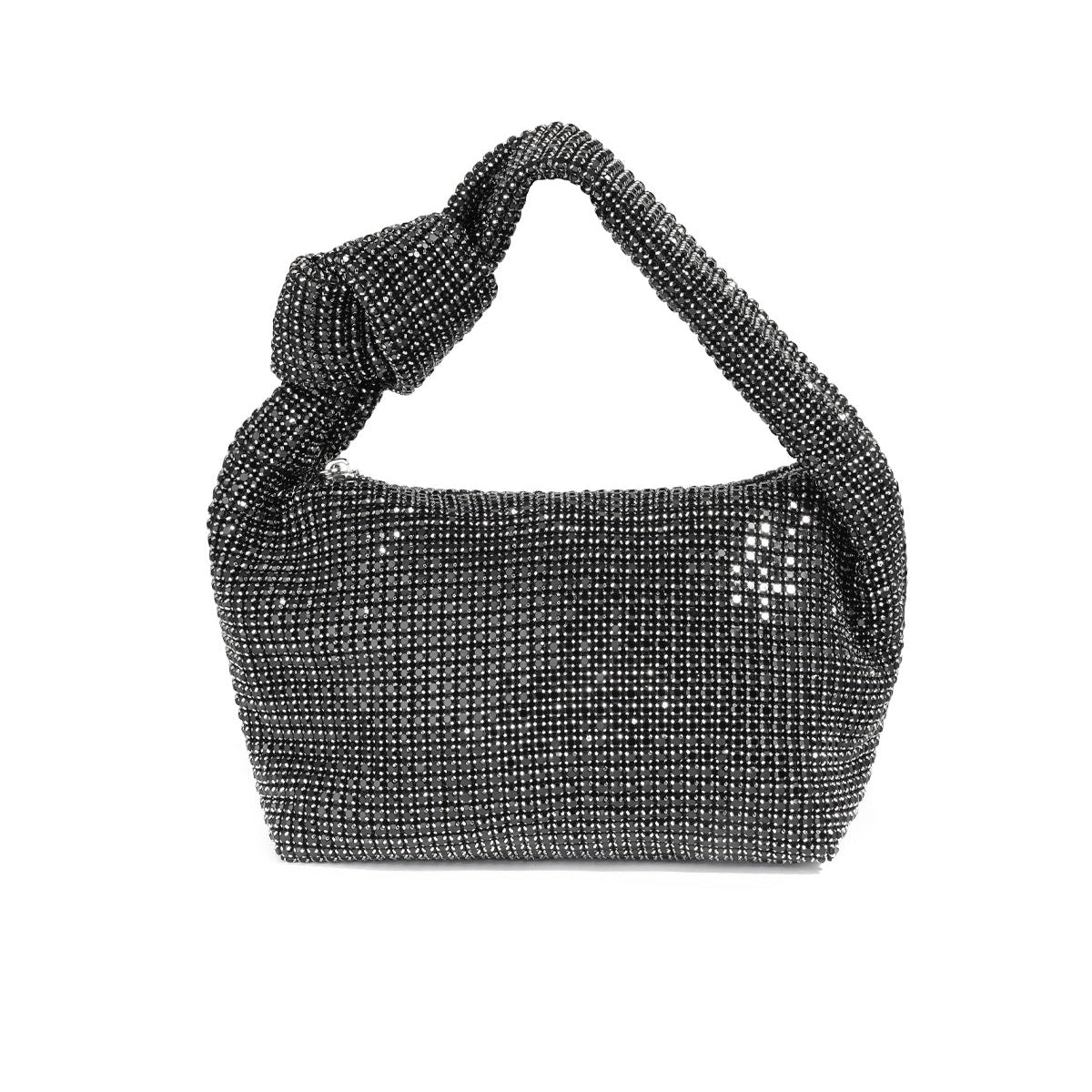 Charlie glitter tas zwart
