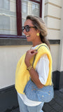 Teddy gilet Yellow