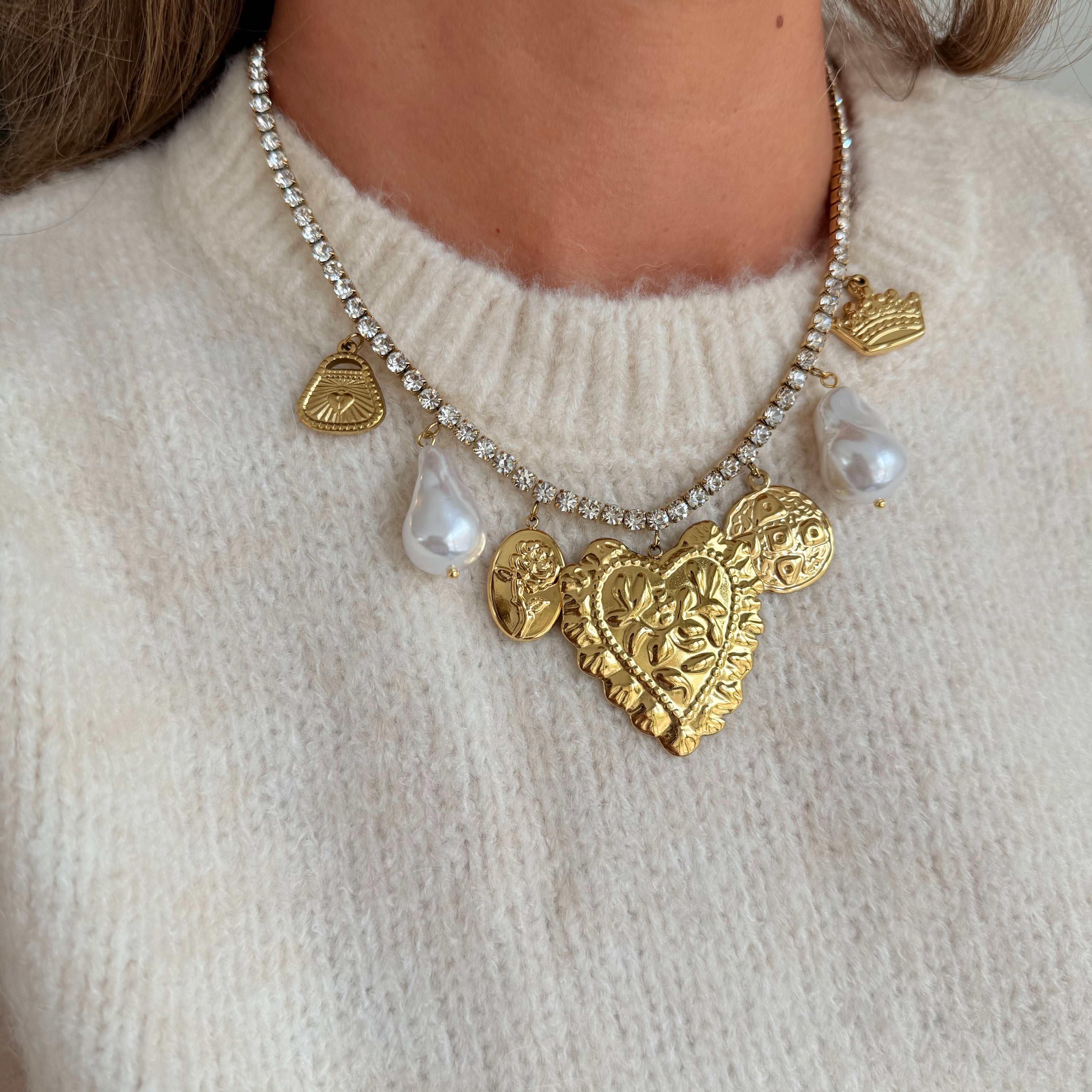 Olivia diamond bedel ketting