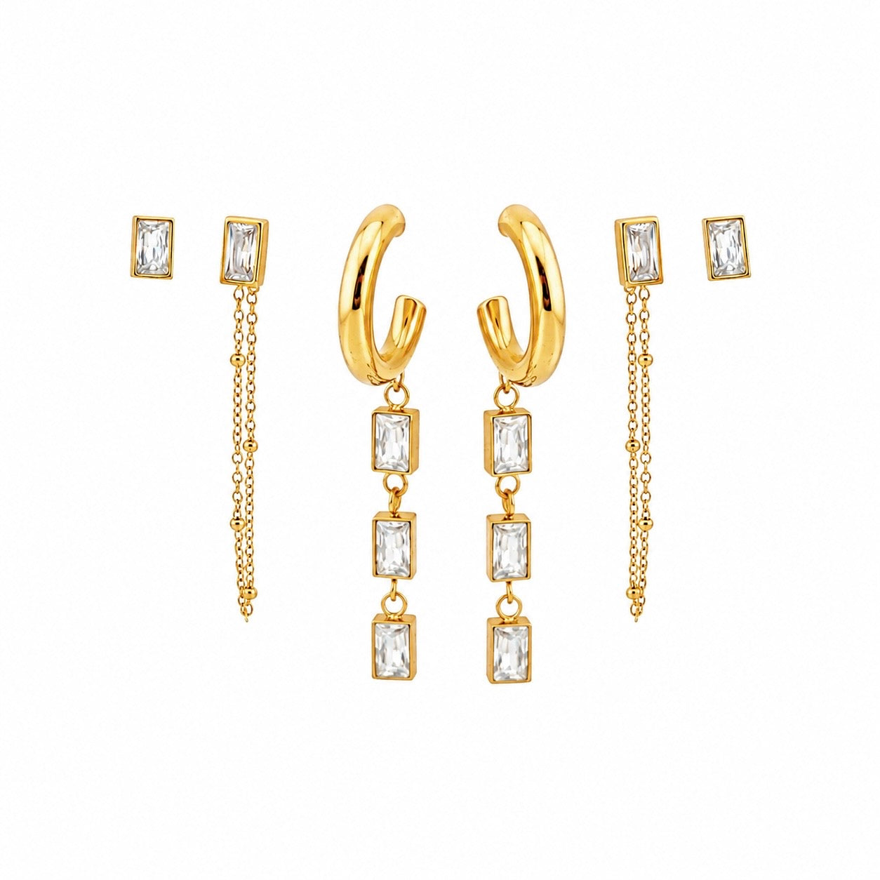Marie oorbellen set