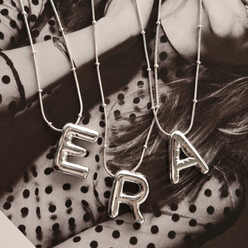 Charlies letter ketting zilver
