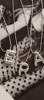 Charlies letter ketting zilver
