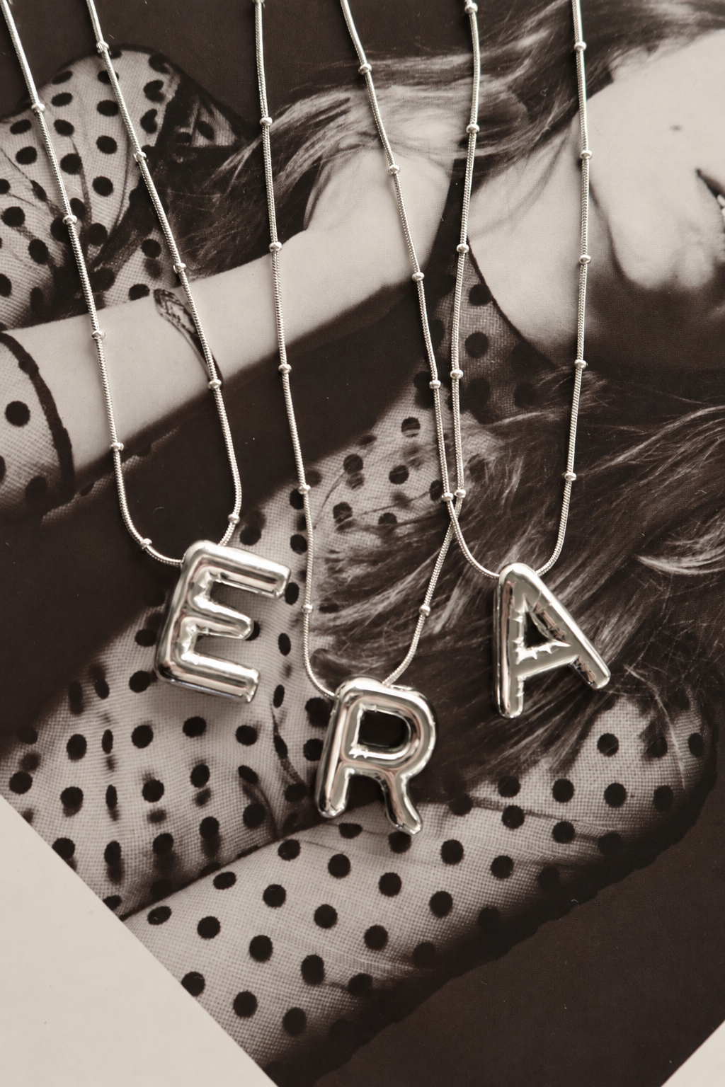 Charlies letter ketting zilver