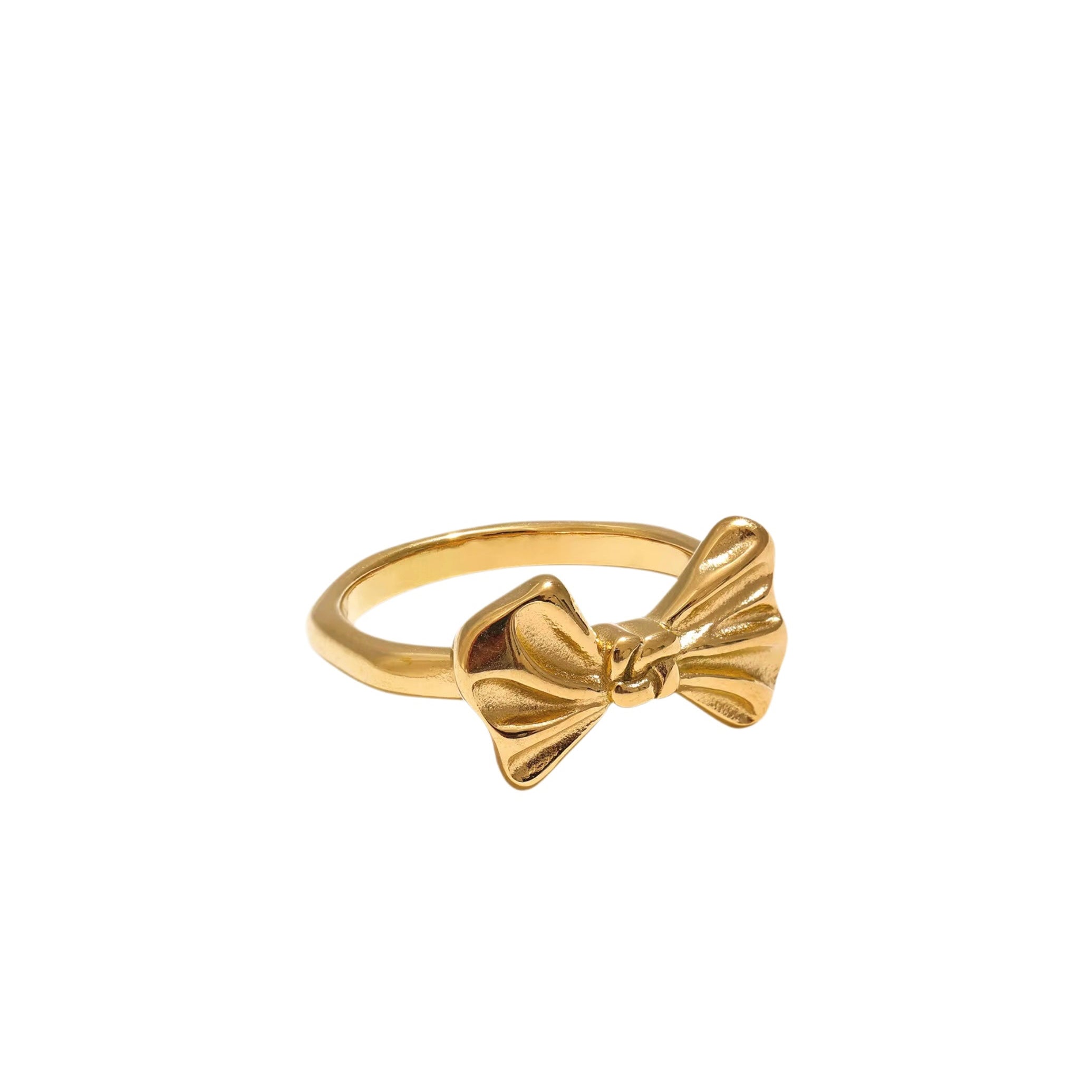 Strik ring goud