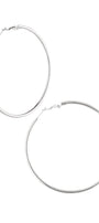 Gigi hoops zilver