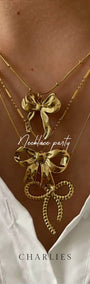Strik ketting goud