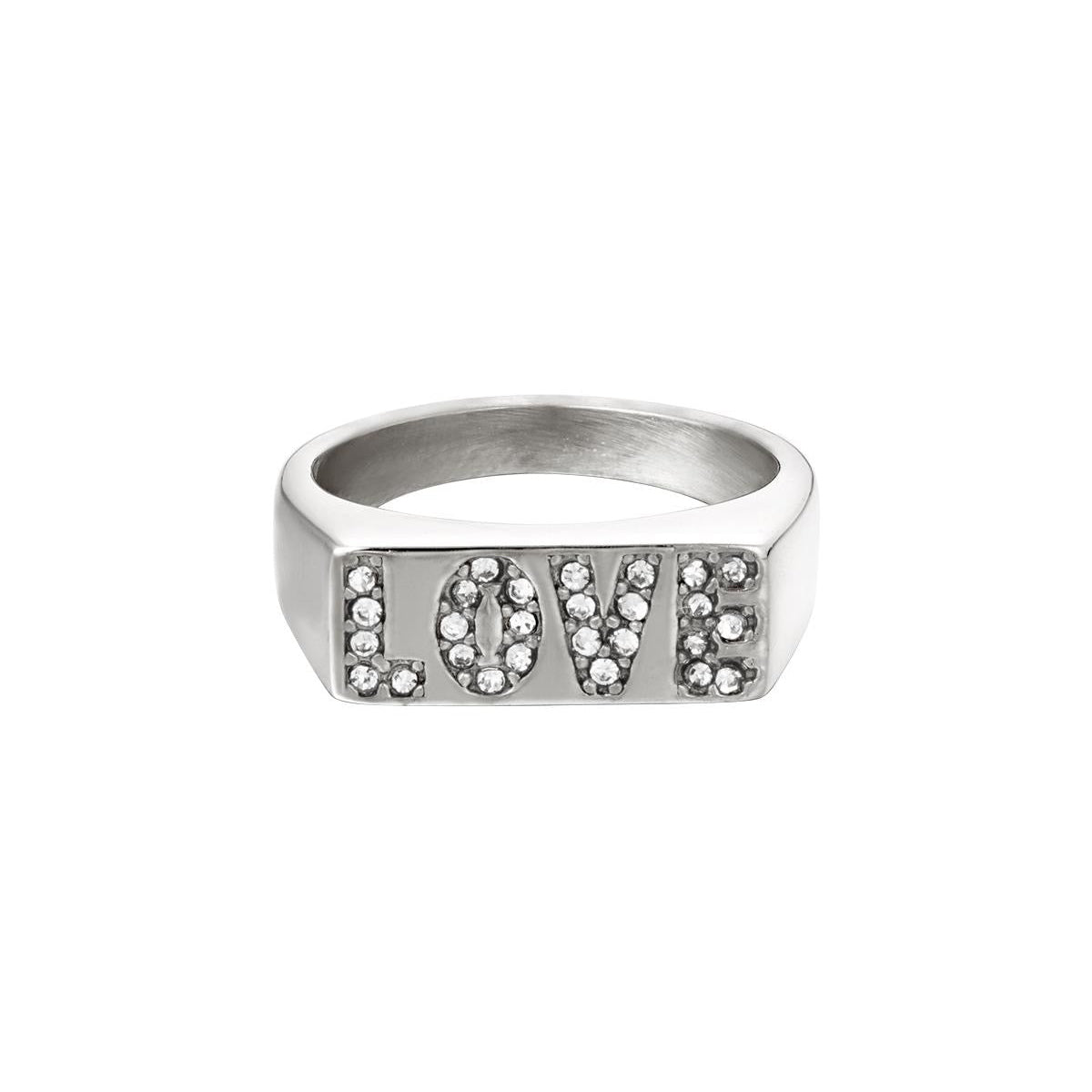 Love ring zilver