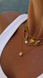 Emma bedel ketting goud