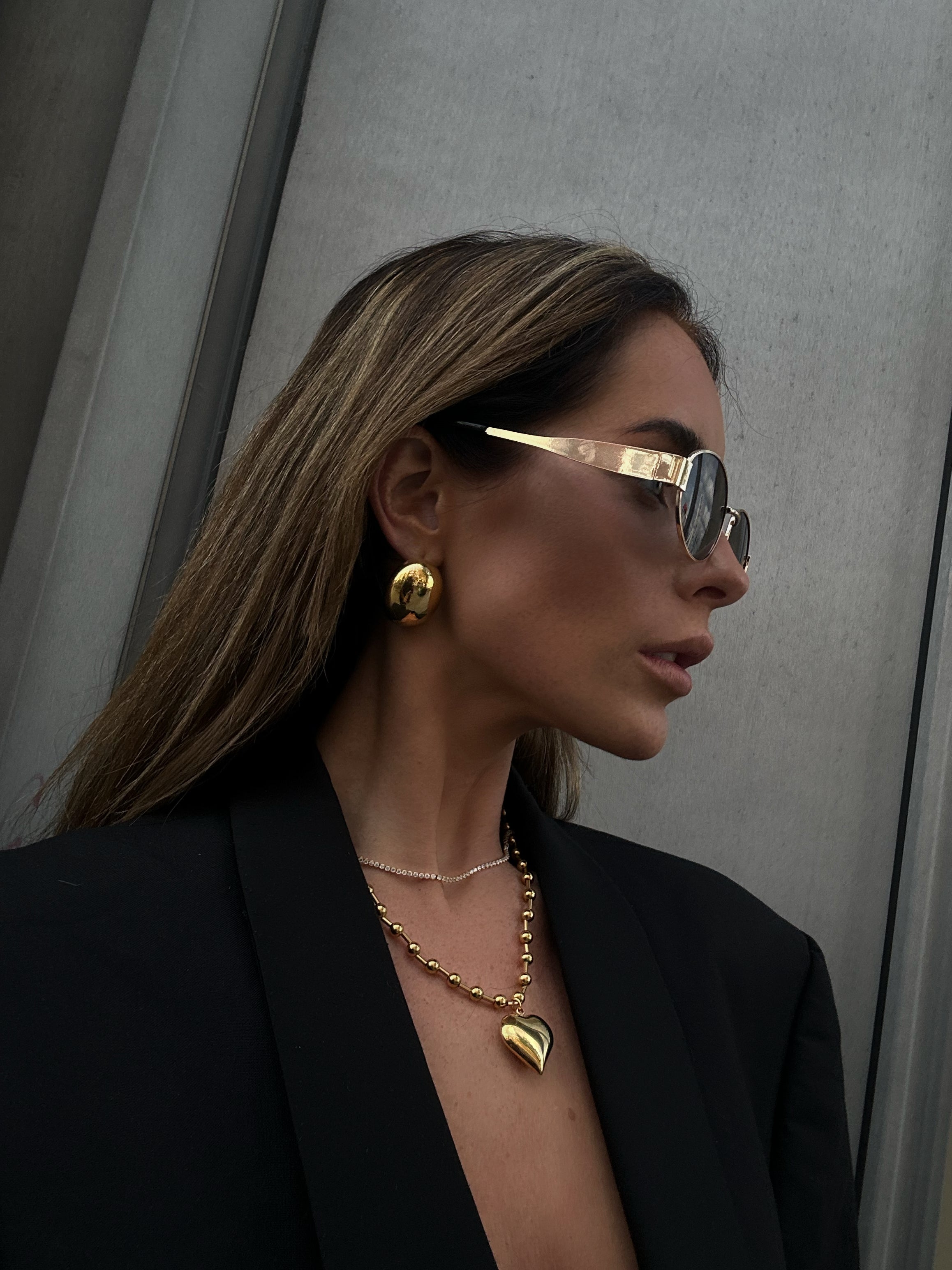 Nina Diamond ketting goud