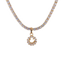 Nikki smile diamond ketting goud