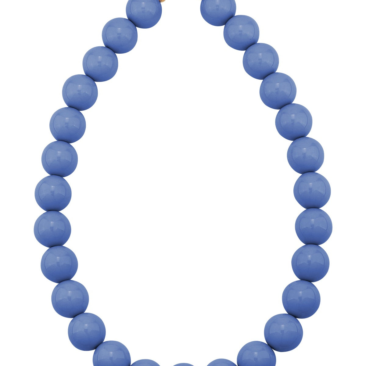 Lilly kralen ketting blauw