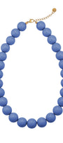 Lilly kralen ketting blauw