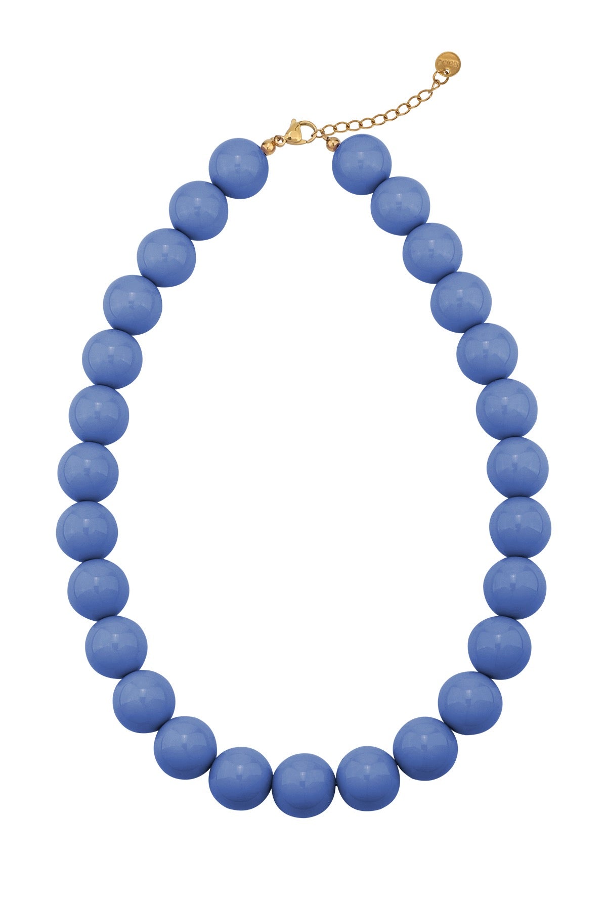 Lilly kralen ketting blauw