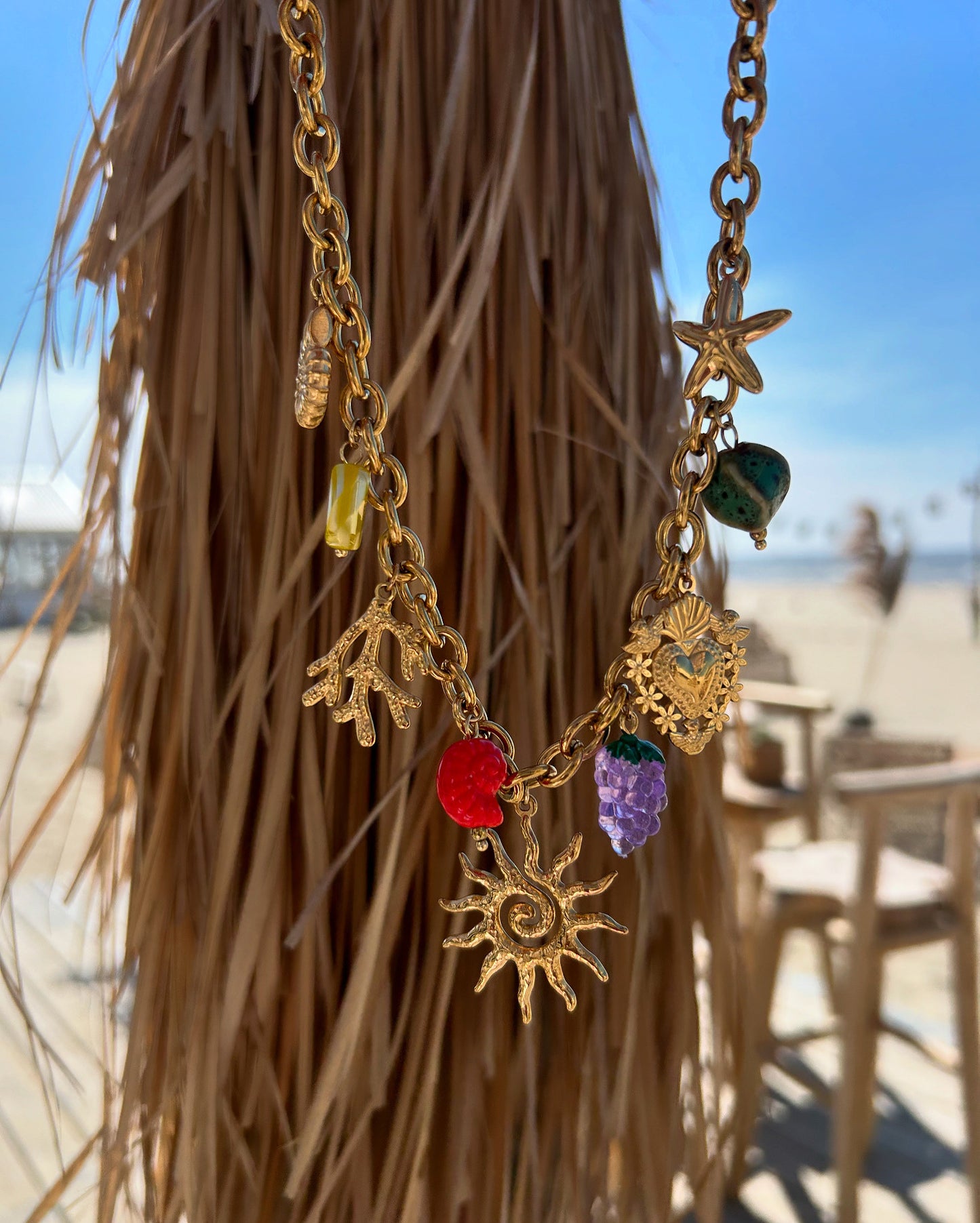Merel bedel ketting