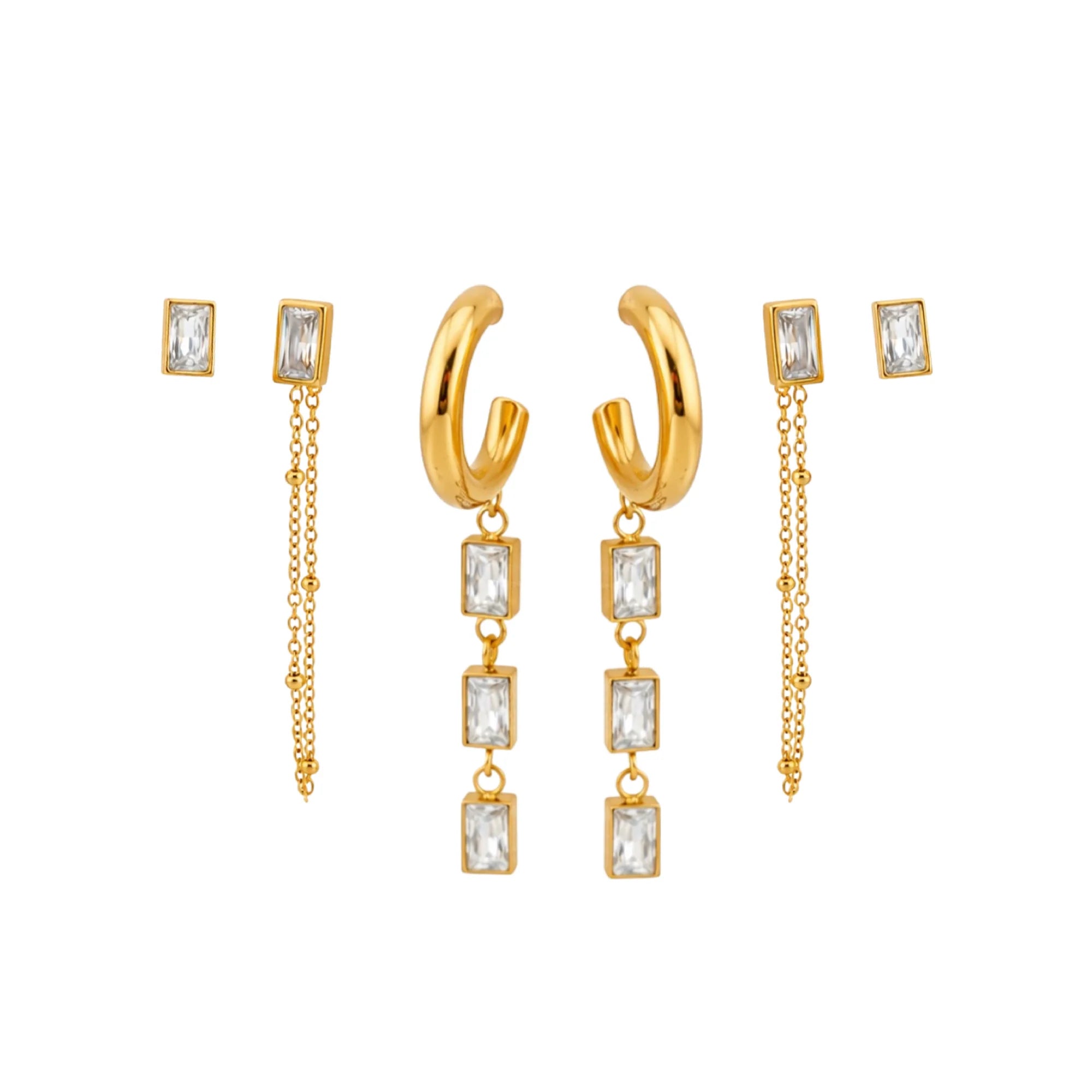 Marie oorbellen set